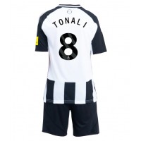 Fotballdrakt Barn Newcastle United Sandro Tonali #8 Hjemmedraktsett 2024-25 Kortermet (+ Korte bukser)